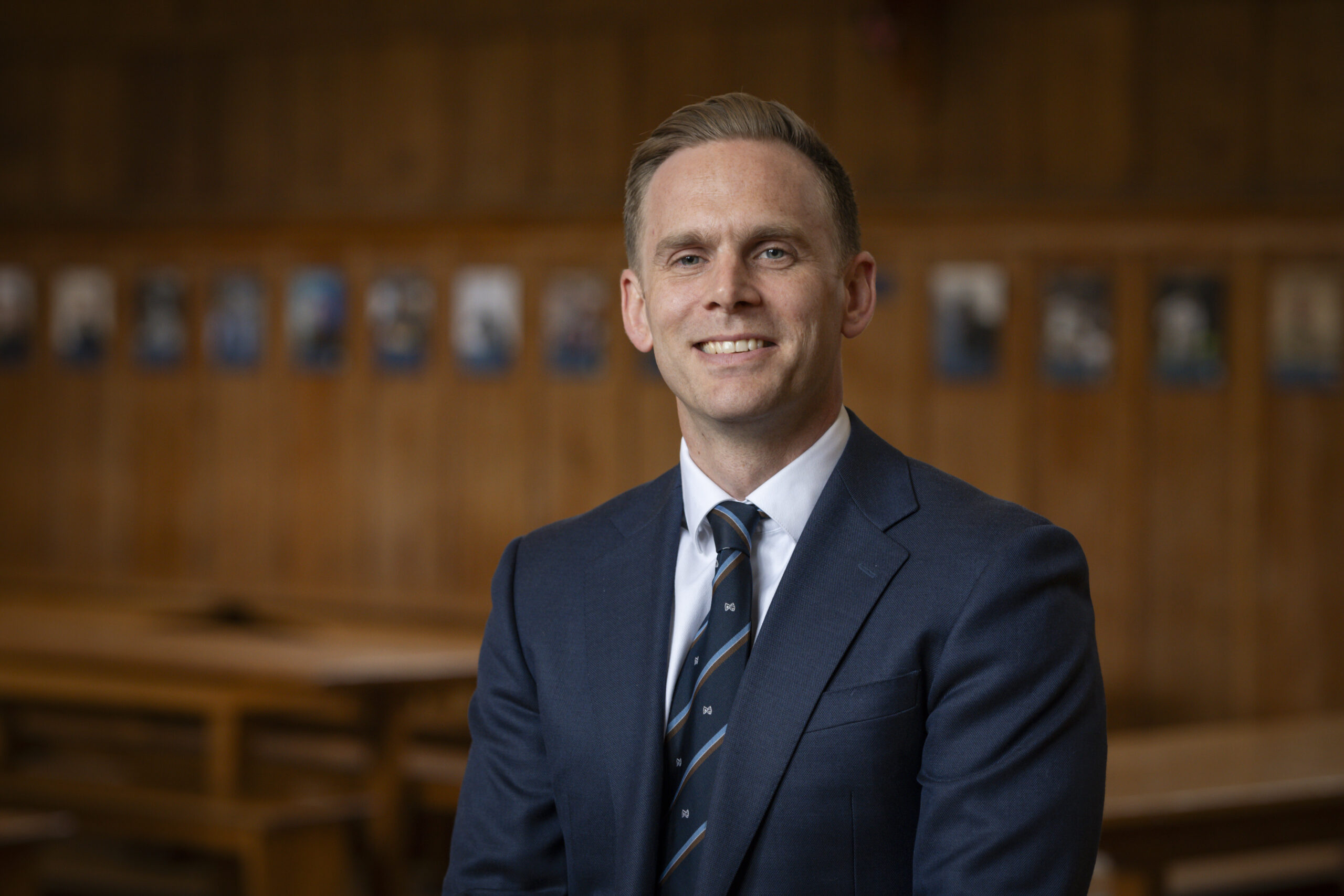 Barnard Castle School's headmaster David Cresswell