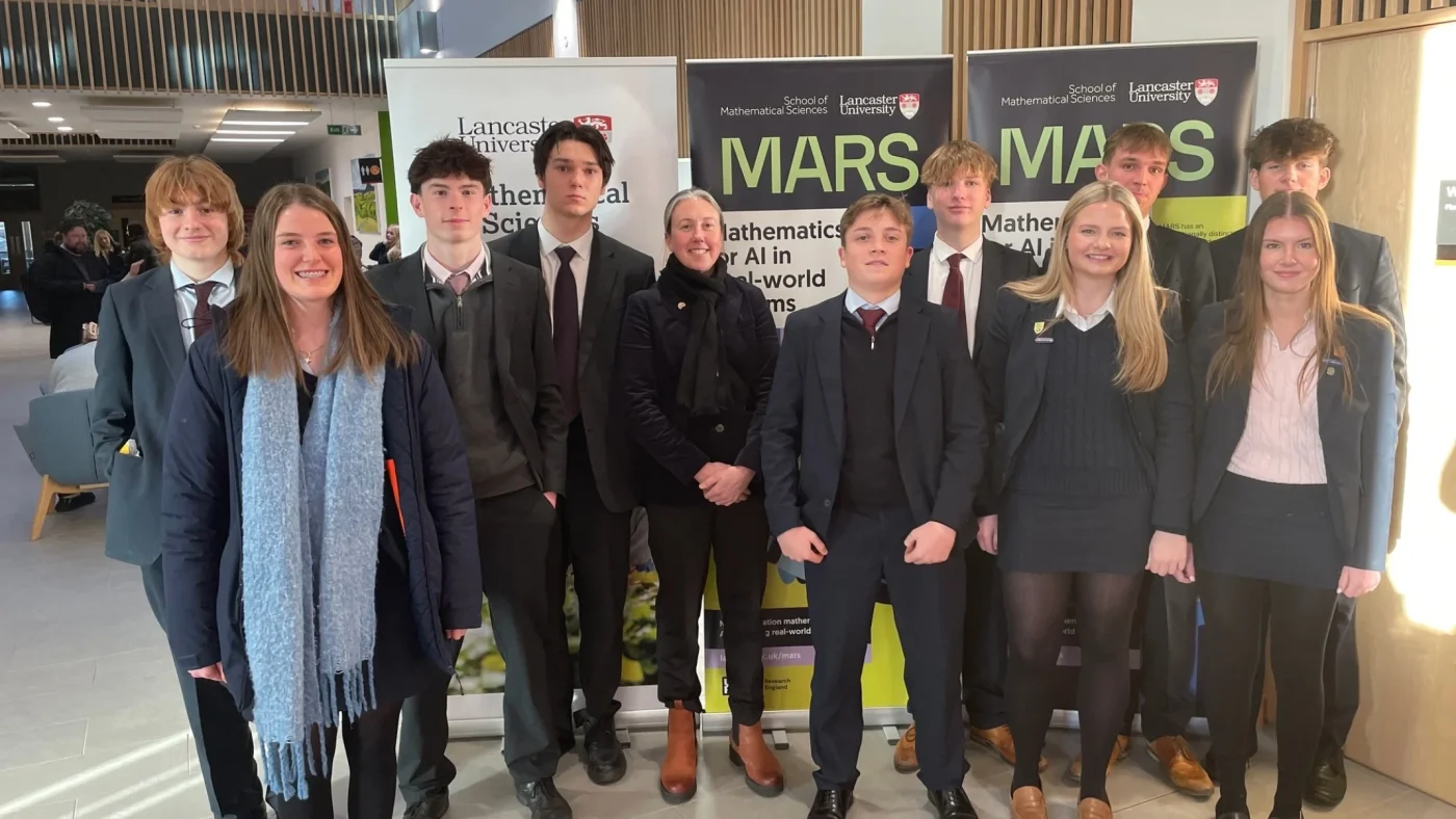 Year 12 mathematicians gain real-world insight at Lancaster University