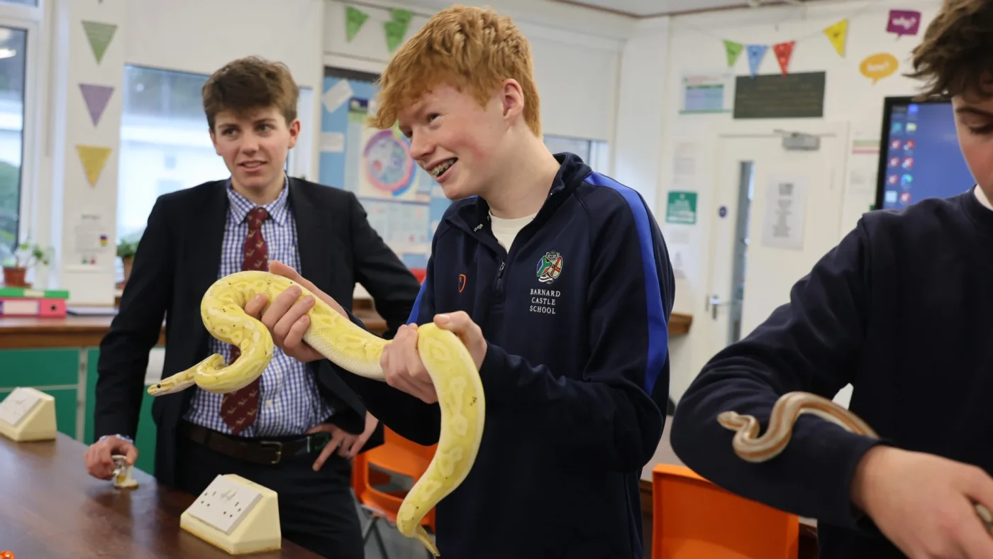 Scales, shells, and Scops Owls: BTEC students master animal husbandry