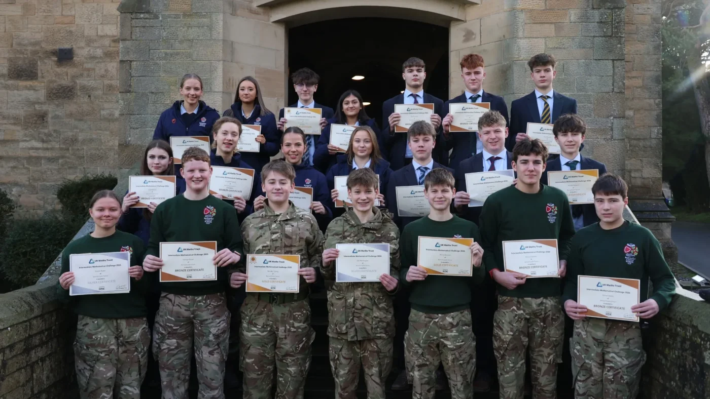 Barney students achieve record success in UKMT Intermediate Maths Challenge